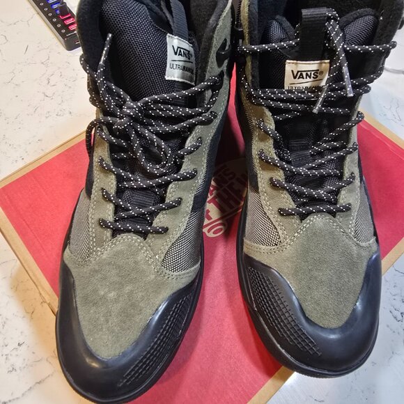 Vans UltraRange EXO Hi MTE-2 Olive Green Waterproof Boots VN0A4BVSDOL SIZE 11.5 - Picture 2 of 14